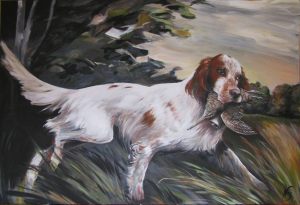 Setter.-120x90cm